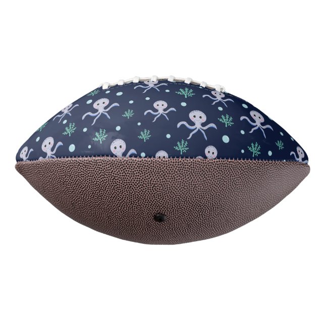Ballon De Foot Poulpe sous la mer motif pour enfants (Tourné à 270°)
