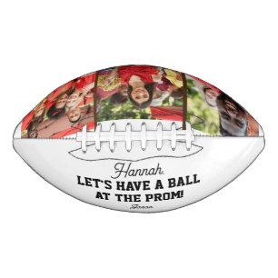 Ballon De Foot Proposition du Prom Promposal Faisons un bal de fo