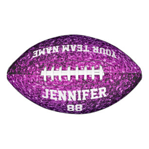 Ballon De Foot Purple pink ombre parties scintillant scintille Vo