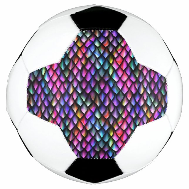 Ballon De Foot Rainbow Dragon Scales balle de football (Devant)