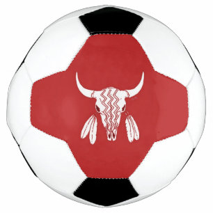 Ballon De Foot Red Ghost Dance Buffalo balle de football