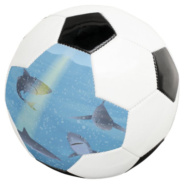 Ballon De Foot Requins (3/4)