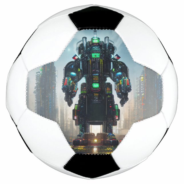 Ballon De Foot Robot 4 balle de football (Devant)