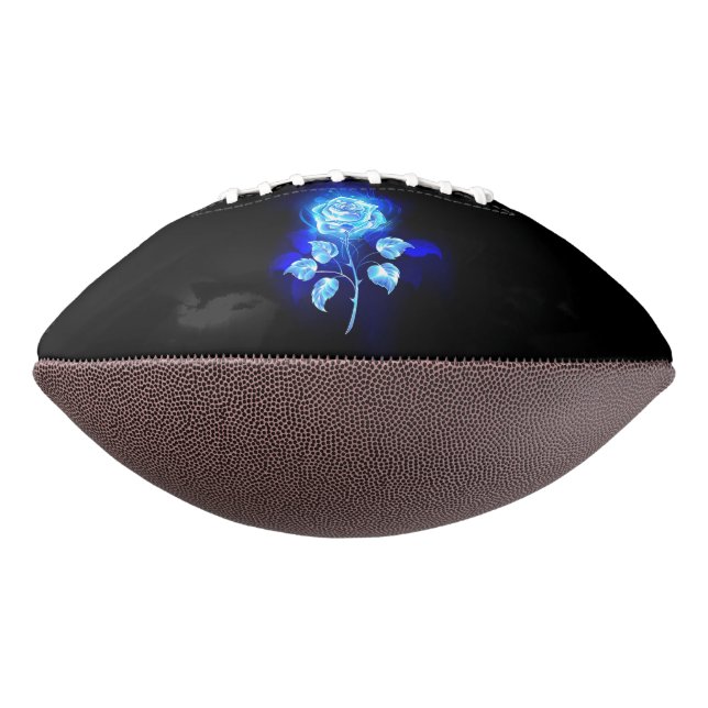 Ballon De Foot Rose bleue brûlante (Tourné à 270°)