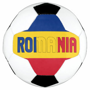Ballon De Foot Roumanie Drapeau patriotique
