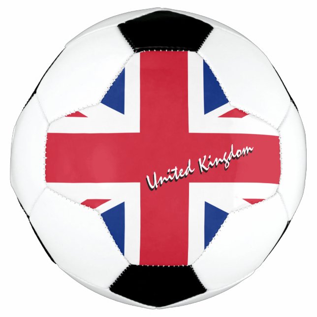 Ballon De Foot Royaume-Uni Football & British Flag / Sports (Devant)