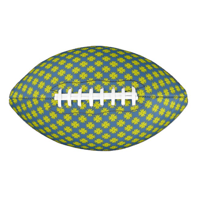 Ballon De Foot Ruban de trèfle jaune par Kenneth Yoncich (Devant)