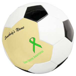 Ballon De Foot Ruban standard vert de chaux Tmpl par Kenneth Yonc