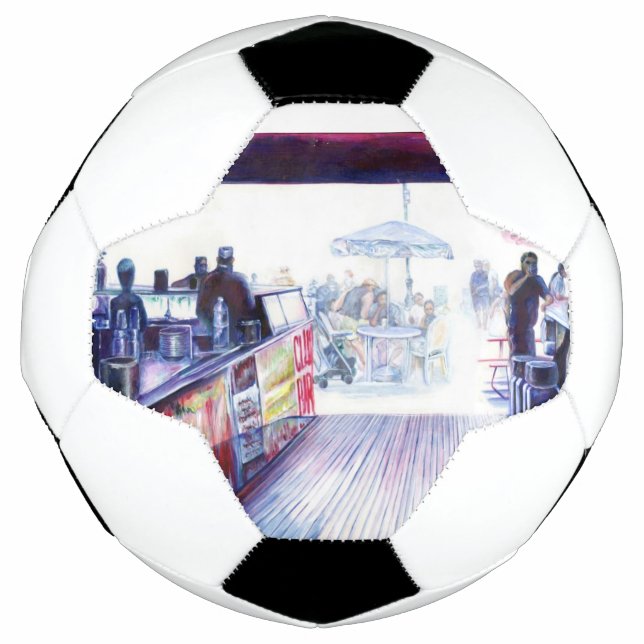 Ballon De Foot Ruby's, Coney Island, New York (Devant)