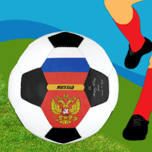 Ballon De Foot Russie Personnalisée, Drapeau, Bal de Football Pho