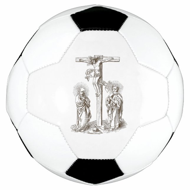 Ballon De Foot Saints et Jésus Art classique (Devant)