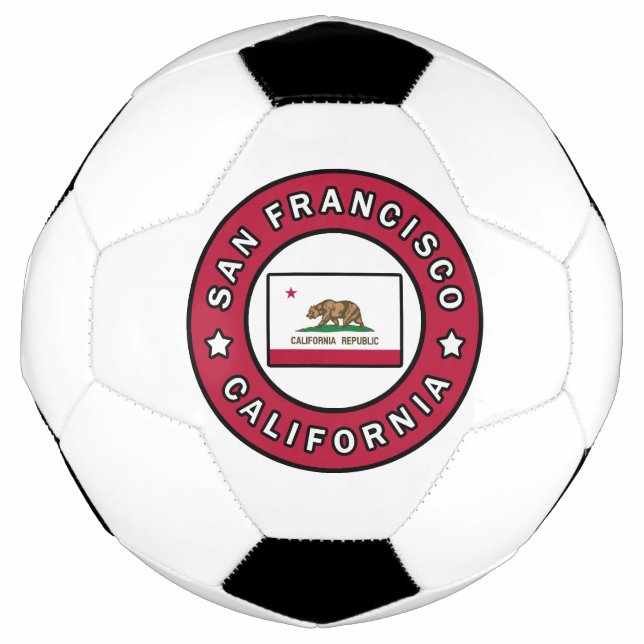 Ballon De Foot San Francisco Californie (Devant)