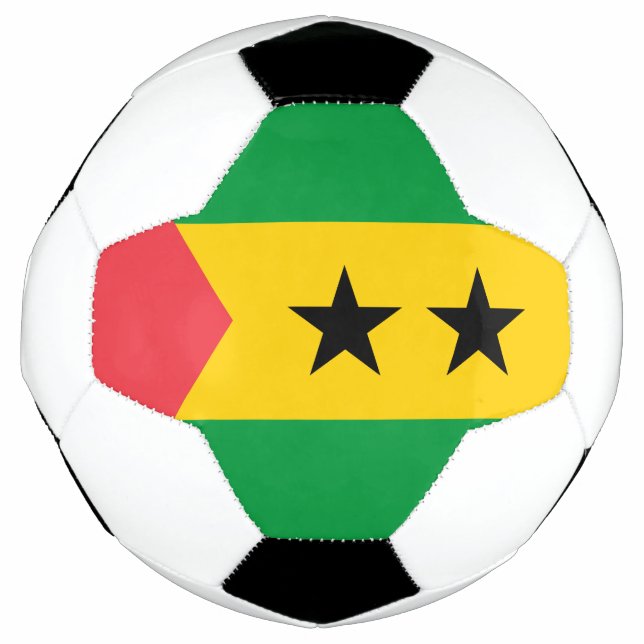 Ballon De Foot Sao Tome and Principe Flag (Devant)