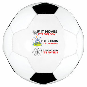 Ballon De Foot Science BIOLOGIE CHIMIE PHYSIQUE