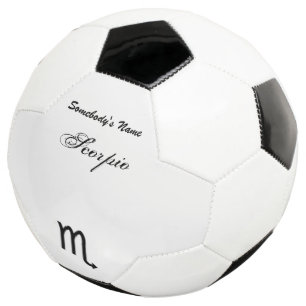 Ballon De Foot Scorpio Zodiac Symbole Standard par Kenneth Yoncic