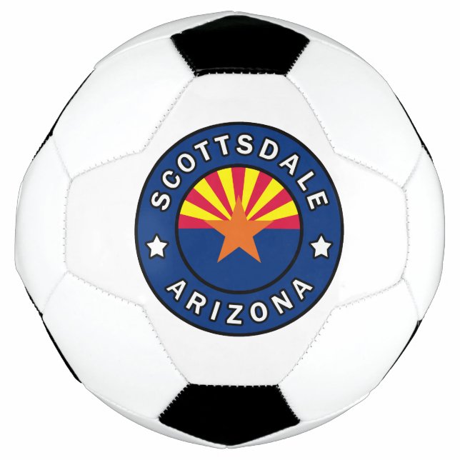 Ballon De Foot Scottsdale Arizona (Devant)