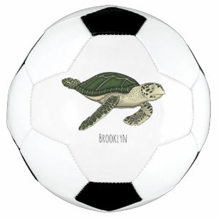 Ballon De Foot Sea turtle cartoon