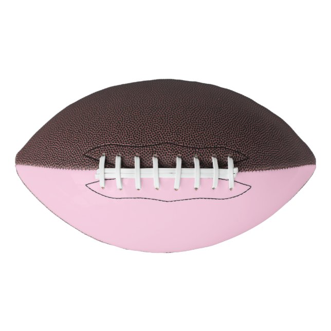 Ballon De Foot Sensibilisation au cancer du sein léger rose girly (Devant)