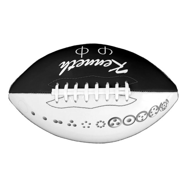 Ballon De Foot Séquence Centesimal 12chiffres Fibonacci par K Yon (Devant)