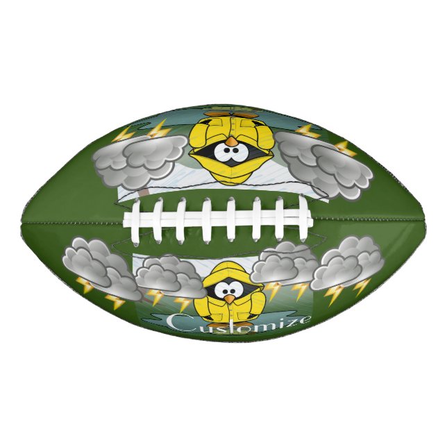 Ballon De Foot Shivering Rainy Day Penguin Thunder_Cove (Devant)