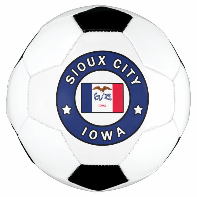 Ballon De Foot Sioux City Iowa (Devant)
