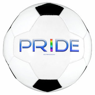 Ballon De Foot SlipperyJoe's Colorful Pride mot bold métallique b