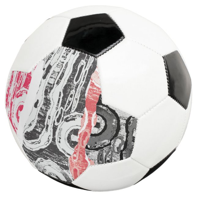 Ballon De Foot Soccer Ball – Abstract Land (3/4)