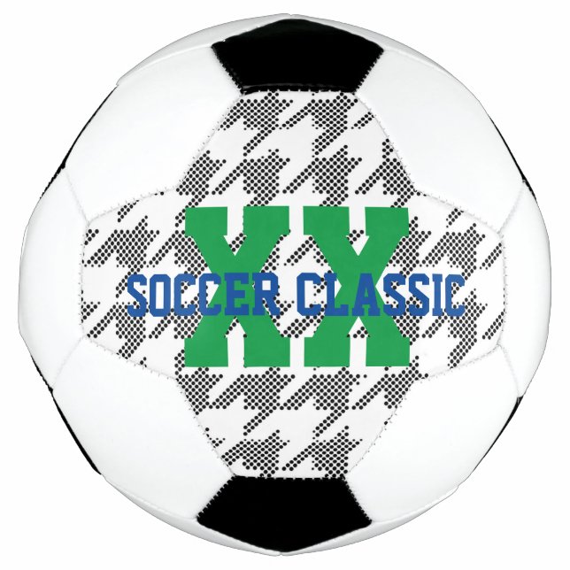 Ballon De Foot SOCCER CLASSIQUE Houndstooth XX Sports Événement A (Devant)