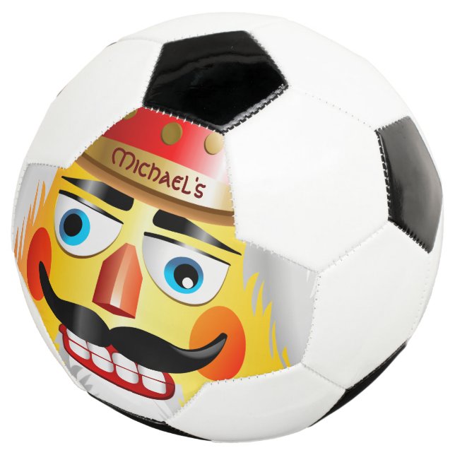 Ballon De Foot Soldat De Jouet De Casse-Noix Drôle Avec Moustache (3/4)