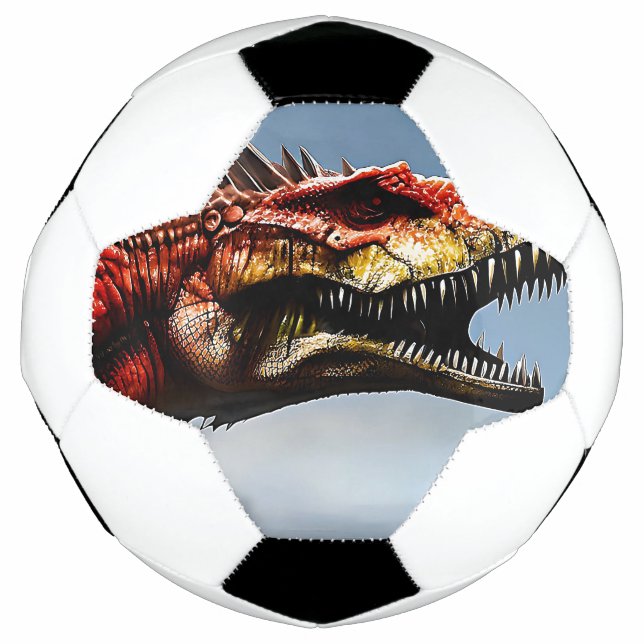 Ballon De Foot Spinosaurus Dinosaure, Soccerball (Devant)
