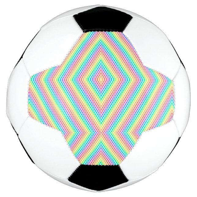 Ballon De Foot Split image showing a soccer ball design (Devant)