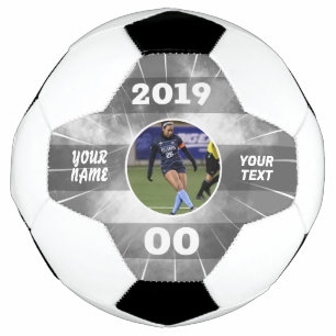 Ballon De Foot Sprint Custom Soccer Ball Black