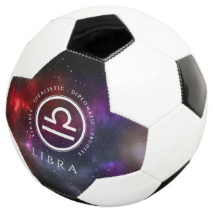 Ballon De Foot Starfield Libra mis à l'échelle du Zodiac occident
