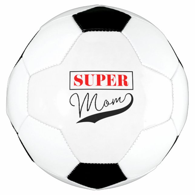 Ballon De Foot Super Maman (Devant)