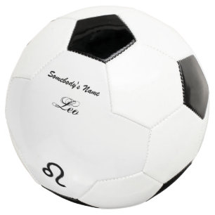 Ballon De Foot Symbole de Leo Zodiac Standard par Kenneth Yoncich