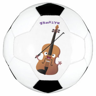Ballon De Foot Sympa drôle violon personnage de dessin animé