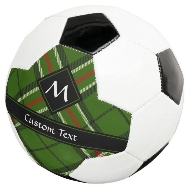 Ballon De Foot Tarte verte, noire, rouge et blanche (3/4)