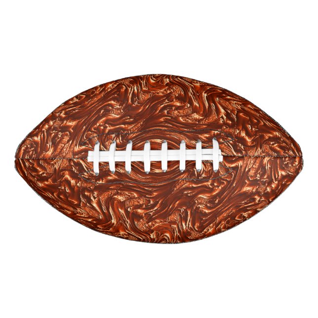 Ballon De Foot Terre cuite brune texturée (Devant)