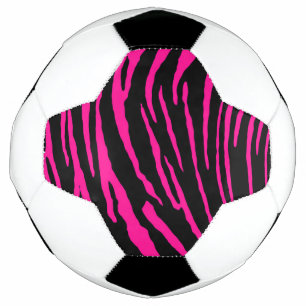 Ballon De Foot Tigre rose