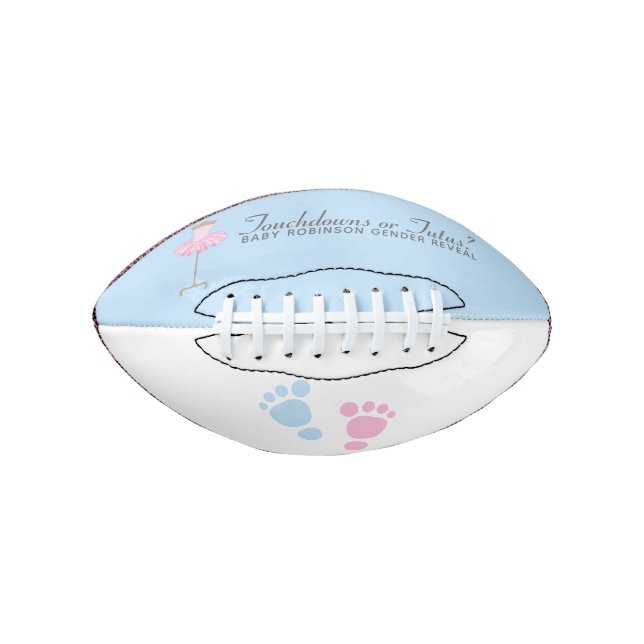 Ballon De Foot Touchdowns ou Toutus Gender Revevela Party (Devant)