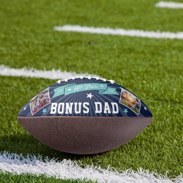 Ballon De Foot Toutes les étoiles Bonus Papa Photo personnalisée (Créateur téléchargé)