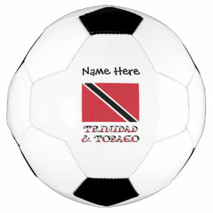 Ballon De Foot Trinidad Tobago Drapeau Trinidadien Personnalisé e