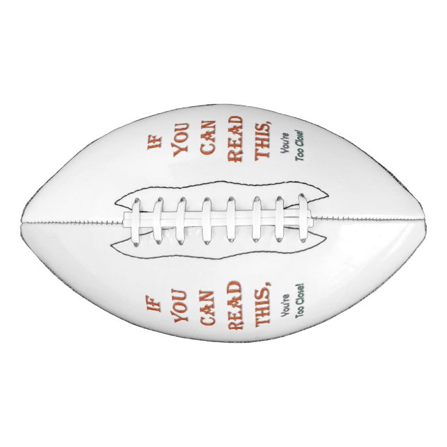 Ballon De Foot Trop étroitement (Devant)