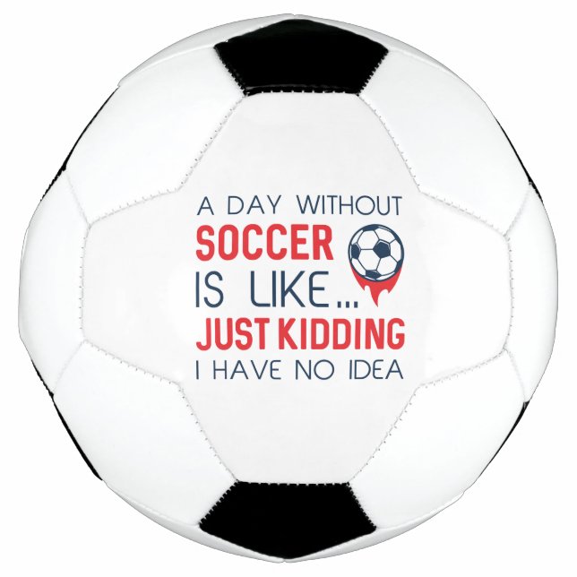 Ballon De Foot Une Journée Sans Football (Devant)