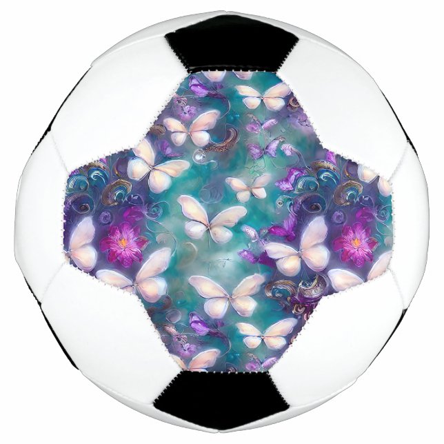 Ballon De Foot Une série mystique de papillons 1 (Devant)