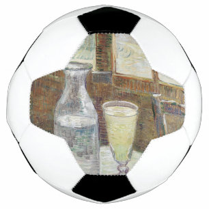 Ballon De Foot Van Gogh Classique Café Parisien Absinthe Art