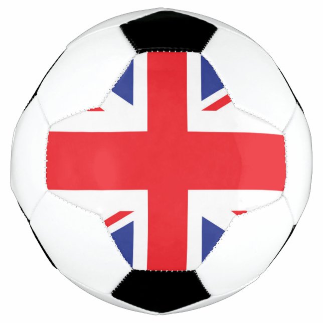 Ballon De Foot Version illustrée du drapeau britannique (Devant)