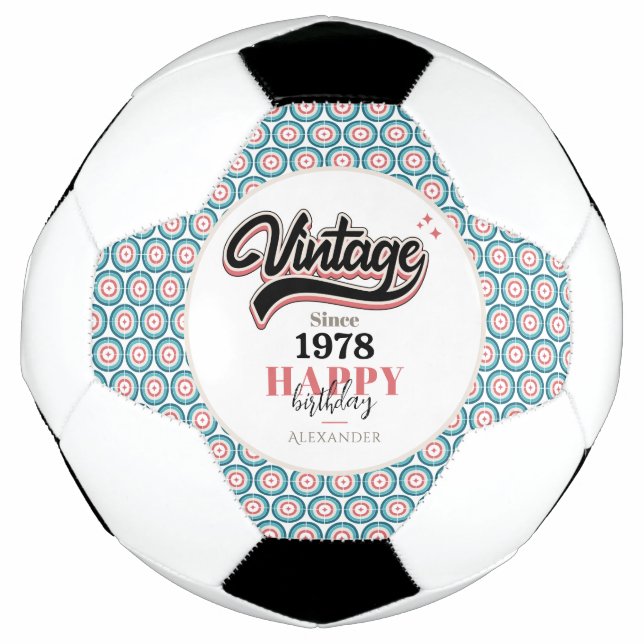 Ballon De Foot Vintage depuis - 1978 (Devant)