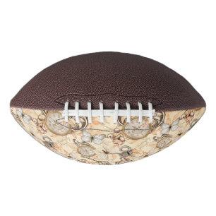 Ballon De Foot Vintage Victorian Shabby Chic Country Motif