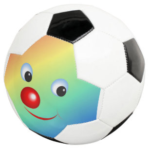 Ballon De Foot Visage clown